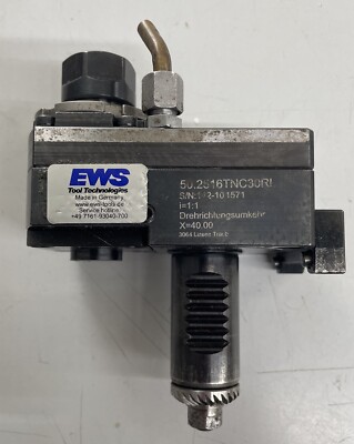 Driven Tool VDI 25 Recording EWS ER 16 Index Traub Driven Tool TNC 30