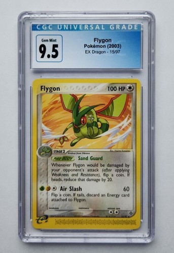 Flygon graded CGC 9.5 for sale on eBay