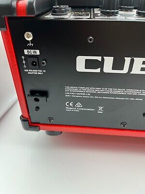 Roland Cube Street Red Battery Powered Stereo Combo Roland Cube Street Red Battery Powered Stereo Combo