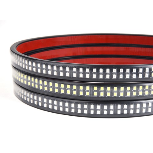 Emergency Strobe Lights Strip 2 PCS 70 Inch LED Running Board Lights Bar Hazard - Picture 4 of 23