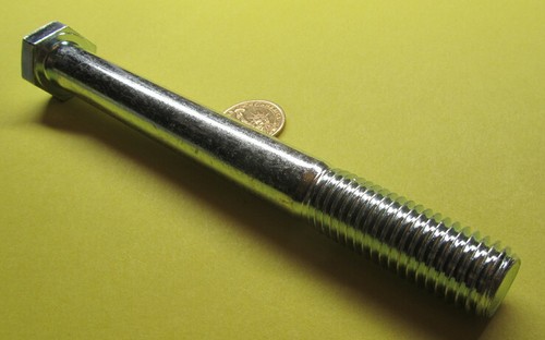 Grade 5 Zinc Cap Screw Bolt, Steel, PT, 3/4"-10 x 7.50" Length, 5 Pcs - Picture 5 of 10