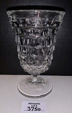 Fostoria American Footed Glass Water Goblet 5 1/2"