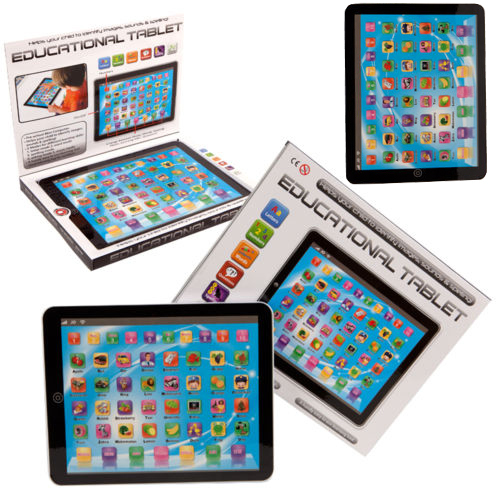 EDUCATIONAL TABLET PAD COMPUTER LAPTOP LEARNING TOY GAME FUN KIDS GIFT IPAD NEW