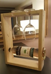 Weinset Geschenkset Weinregal Aus Paletten Palettenholz Ebay