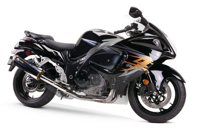2008-2020 Hayabusa Two Brothers Full Exhaust - Titanium BLACK