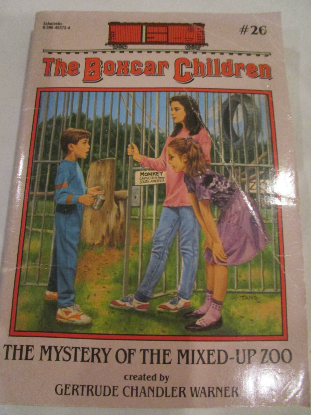 Scholastic The Boxcar Children #26 The Mystery of the Mixed-Up Zoo by ...