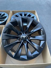 Tesla Model X Factory Wheels 20" OEM Satin Black Rims Tesla X 2016-2025
