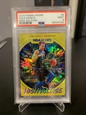 2019 Panini Hoops 9 Luka Doncic High Voltage⚡️PSA 9 re-sub can