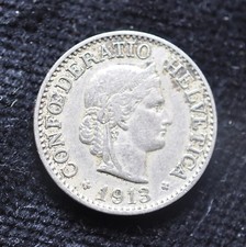 1913 Switzerland 10 Rappen