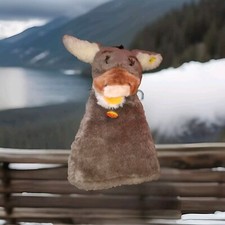 Rare Vintage Steiff Mimic Donkey Puppet Ear Tag 6485735 Germany EUC Hey Haw VG