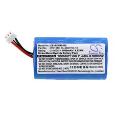 BATTERIE 1800mAh NL-4827HG-10 WK1350 For Shure Digit Dis Ir Receivers Lbb4540