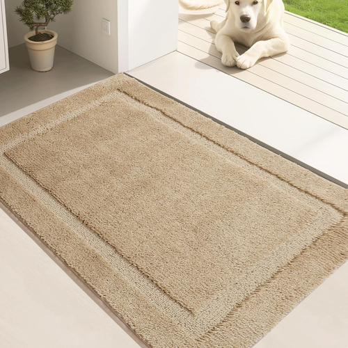 Door Mat Indoor Entrance, Dirt Trapper Entryway Rug with Non-Slip Rubber Backing - Picture 8 of 12