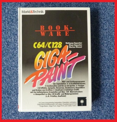 Commodore 64 Buch Giga Paint von Markt & Technik