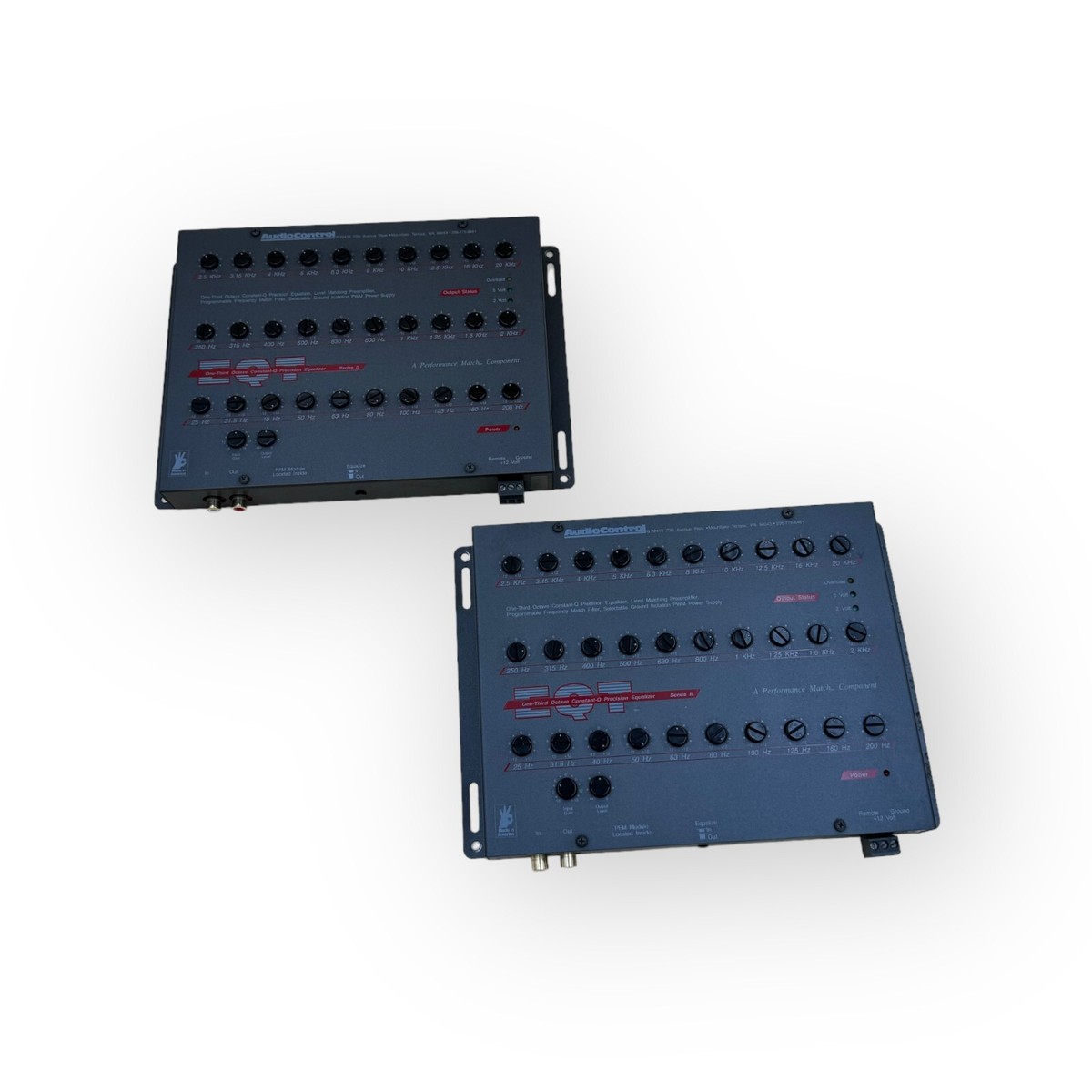 AudioControl EQT Pair 2nd Gen 30-Band 1/3 Oct Audiophile EQ