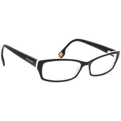 Boss Orange Eyeglasses BO 0027 S4C Black on White Rectangular Frame 53[]15 140