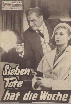 NFP Nr.   3749 Sieben Tote hat die Woche ( M. Auclair )