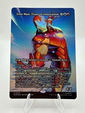 Iron Man, Titan of Innovation (Borderless) Marvel Foil M 0091