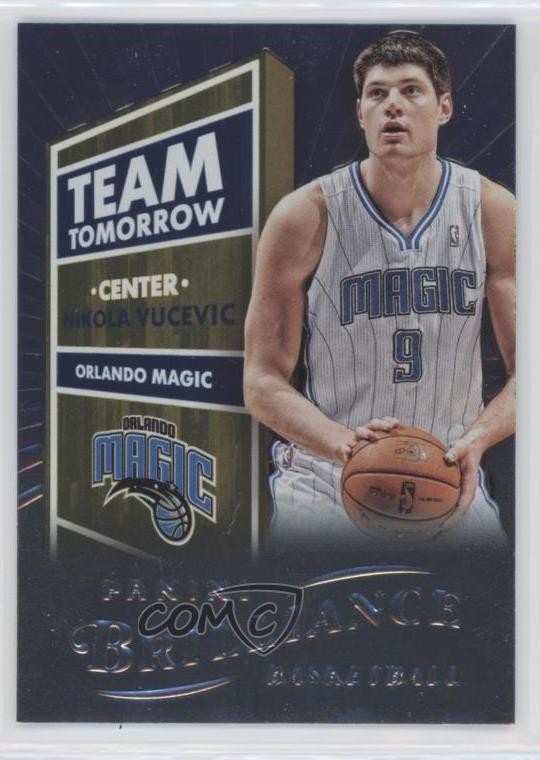 2012-13 Panini Brilliance Team Tomorrow Nikola Vucevic #20 9u0