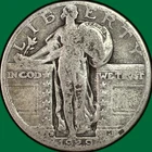 1929-D Standing Liberty Quarter Very Good VG Coin #38230