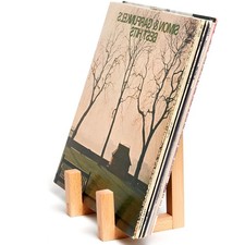 Solid Wood Modern Vinyl Record Storage Holder Album Display Stand 1015 LPs