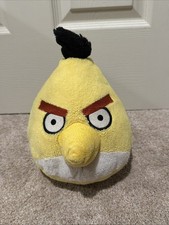 Angry Birds Chuck Yellow Bird 10 Commonwealth 2010 Plush NO SOUND