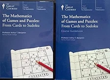 Mathematics of Games and Puzzles: From Cards to Sudoku with 3 Dvd