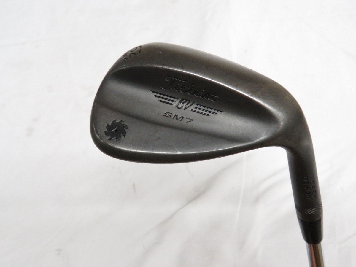 Used Titleist Vokey SM7 Raw Black 62.08 Lob Wedge Vokey Wedge Flex