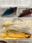 14 Vintage Lure Lot W/Box Rebel, Luhr Jensen, Arbogast, South Bend, Rattletrap + — photo 6