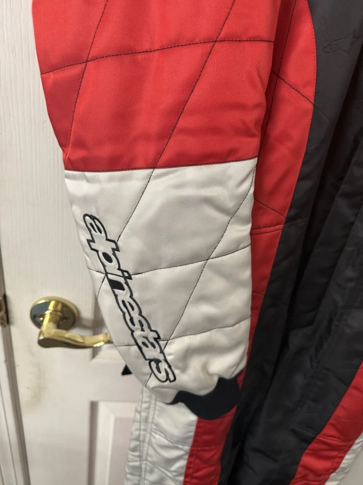 Alpinestars SFI Certification Suit Size EU 48 Like New Condition - Image 3 of 4