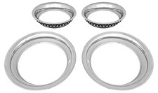 Jegs Stainless Steel Deep Dish Trim Ring Set For 15 In. X 8 In. 15 In. X 10 Jegs Stainless Steel Deep Dish Trim Ring Set For 15 In. X 8 In. 15 In. X 10