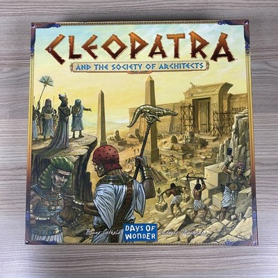 CLEOPATRA UND DIE GESELLSCHAFT DER ARCHITEKTEN BRETTSPIEL KOMPLETT STRATEGIE 2006