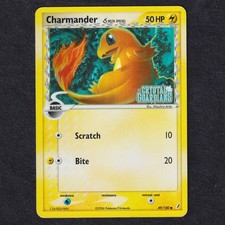 CHARMANDER 49/100 Reverse Holo Stamp Crystal Guardians Pokemon Eng Good MP