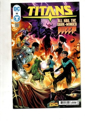 (JT)  DC Titans 15 Comic High Grade NM 9.2 Bag Board Bargain Nightwing Team Fun