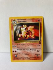 Arcanine WOTC Black Star Promo 6 Pokémon Card 2000 LP