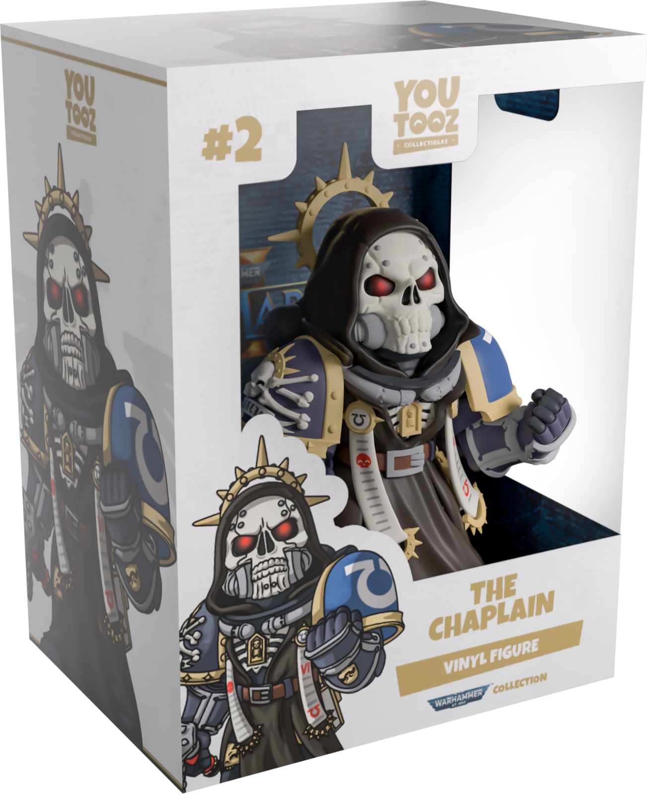 Youtooz - Warhammer 40K : Space Marine II - Vinyl Figure - The Chaplain