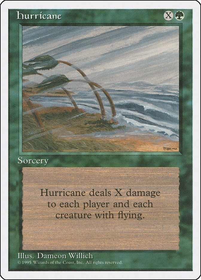 Hurricane #135 ** (LP) - Fourth Edition MTG
