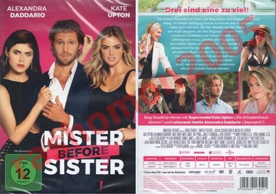 DVD MISTER BEFORE SISTER THE LAYOVER 2017 Kate Upton Alexandra Daddario Neu+OVP