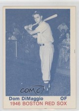 1975 TCMA 1946 Boston Red Sox Black Back Dom DiMaggio 0a3