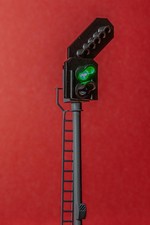 7-2A-RG-F4 Absolute Aspects O Gauge Two Aspect Stop Signal (R/G) No.4 feather