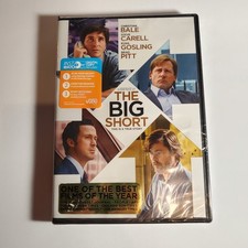 The Big Short DVD NEW DVD,Unopened,Sealed 