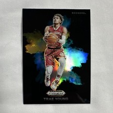 2024 Panini Prizm Draft Picks Trae Young Black Color Blast Oklahoma Sooners #10
