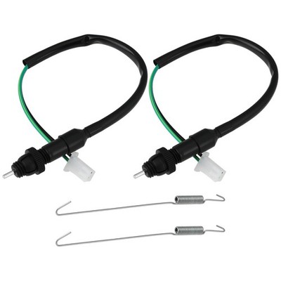 VGOL 2Pcs Motorcycle Rear Brake Switch with Spring Suitable for ATV Brake... 