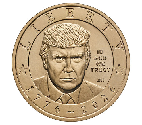 2026 P SemiQuincentennial Trump Presidential Dollar $1 coin US Mint - PRESALE