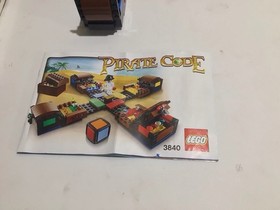 Lego Pirate Code 3840 & Minotaurus 3841 Building Sets Lot of 2