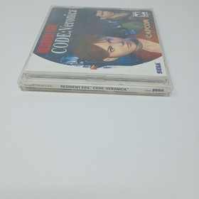 Resident Evil Code: Veronica (Sega Dreamcast) Discs, Case, Manual, & Reg Card
