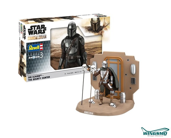Revell Modellbausatz Star Wars The Mandalorian The Bounty Hunter 06784-image