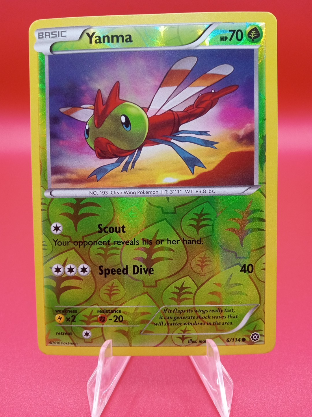 2016 Pokemon Steam Siege Yanma #6