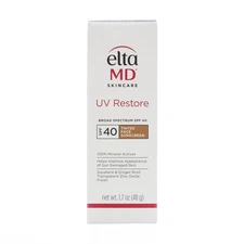 Elta MD TINTED UV Restore Broad Spectrum SPF 40 Sunscreen 2oz/57g - EXP 01/2027
