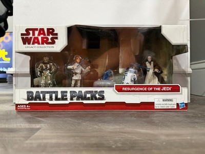 2009 Hasbro Star Wars Legacy Collection Resurgence of the Jedi Battle Packs