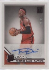 2019-20 Panini Clearly Donruss Rated Rookie Red 23/35 Terence Davis II Auto r7o